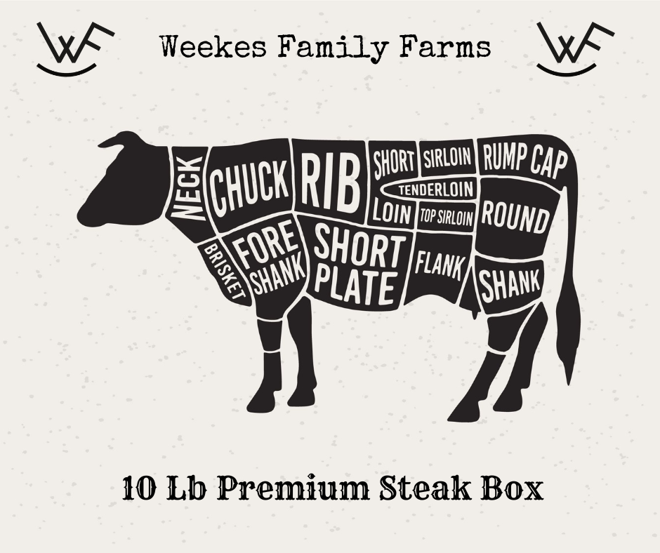 10 Lb Premium Steak Box